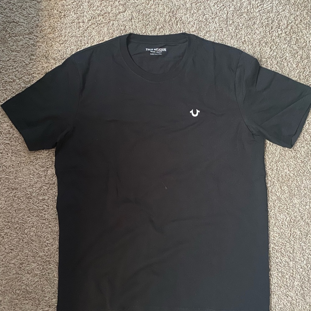 True religion black T-shirt